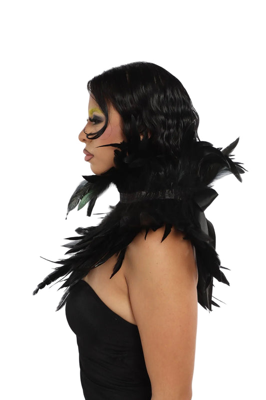 FEATHER CHOKER