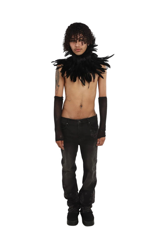 FEATHER CHOKER
